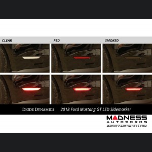 Ford Mustang Side Markers - set of 2 - LED - Clear